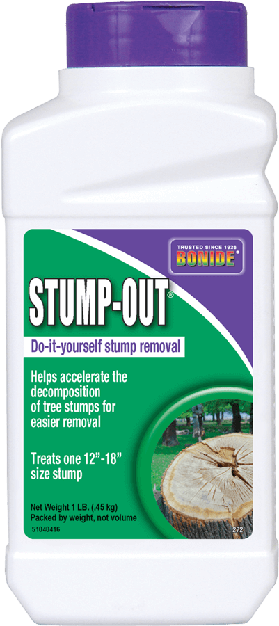 stump herbicide Bonide Stump-Out Granules Stump Removal