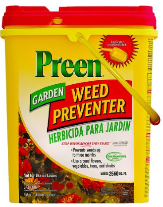 herbicide for garden beds Preen 16 Lbs. Garden Weed Preventer