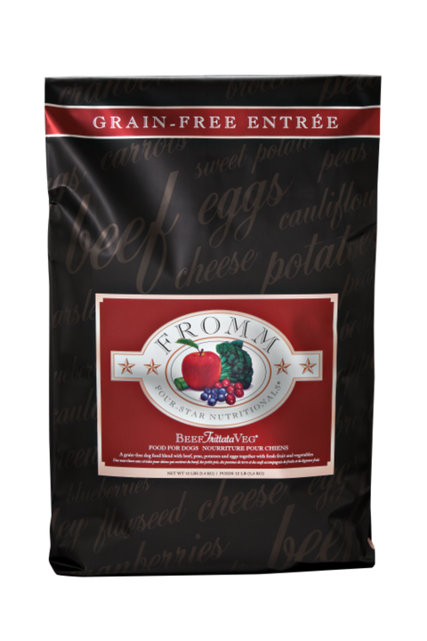Bag of Fromm Beef Frittata Dog Food