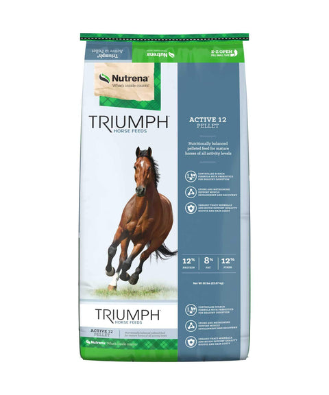 Nutrena Triumph Active 12 Pellet Horse Feed