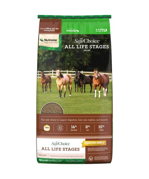 Nutrena SafeChoice All Life Stages Horse Feed