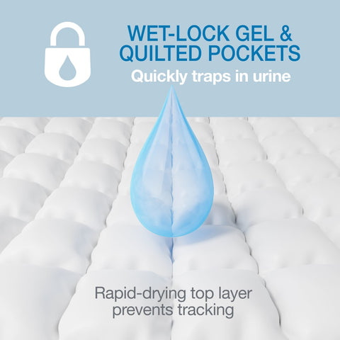 Wee-Wee® Superior Performance X-Large Dog Pee Pads – 28 in x 34 in, Leak-Proof Training Pads