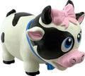 Natural rubber cow-shaped dog toy from PetSport Naturflex®, designed for chewing and play, made by Naturflex.