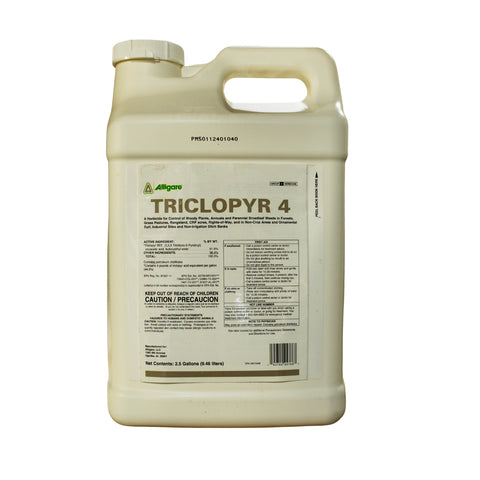 Heritage Professional Triclopyr 4 EC herbicide in a 2.5-gallon container, used for weed control and vegetation management.