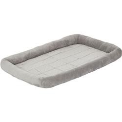 MidWest Homes for Pets Quiet Time Diamond Stitch Bed 48 Inch Grey