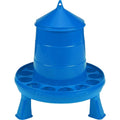 Little Giant Poultry Feeder with Legs – Blue (8.5 Pound Capacity)