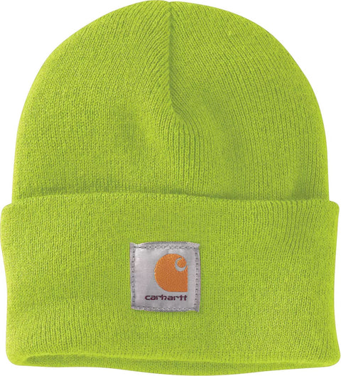 Carhartt Acrylic Lime Green Beanie Hat