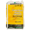 Woodace Flowering Plant Fertilizer 1-1-1 in 40 lb bag, with green and white packaging, designed for healthy flowering plants.