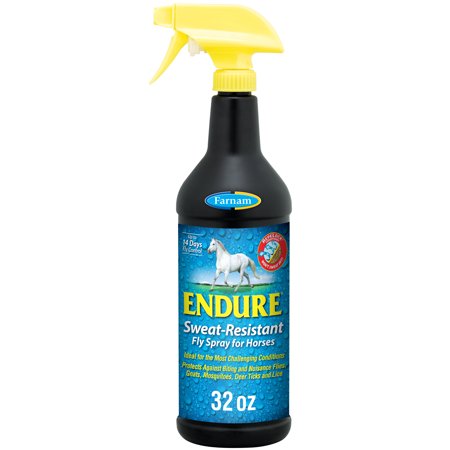 Farnam Endure® Sweat-Resistant Fly Spray for Horses – 32 fl. oz.