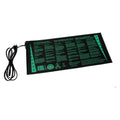 Myers ITML Akro-Mils 17 Watt seedling heat mat for gardening, showing a black heated mat designed for seed germination.