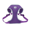 Coastal Pet® Reflective Wrap adjustable dog harness in purple, showing the harness with reflective strips for visibility, size 22-28 inches