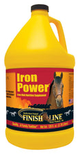 Finish Line Iron Power Nutritive Horse Supplement container, horse vitamins and supplements by Bradley Caldwell Inc.