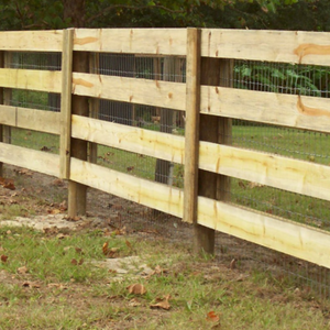 Oak Board Fence