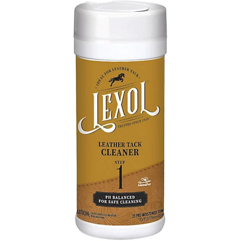 Lexol Leather Tack Cleaner Wipes 