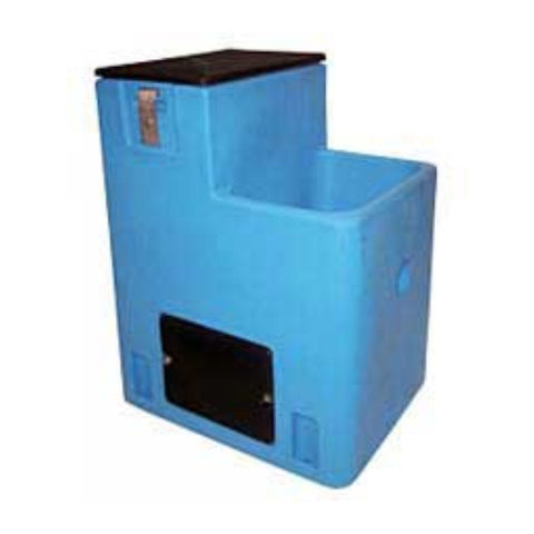 Miraco Lil Spring Single-Sided Blue Livestock Waterer