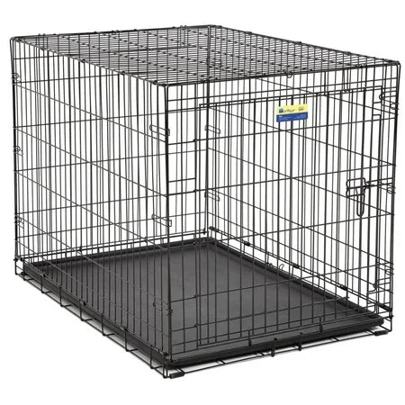 Contour® Wire Dog Crate with Divider – Single Door, 42 in