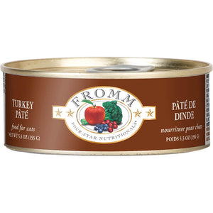 Fromm Four Star Turkey and Pumpkin Pate Canned Cat Food
