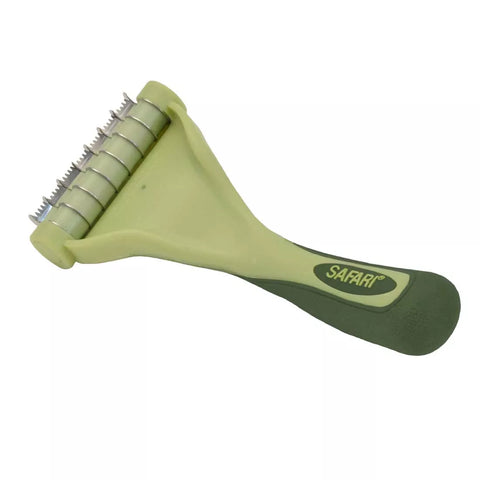 Safari® Shed Magic De-Shedding Tool for Dogs – Short to Medium Hair