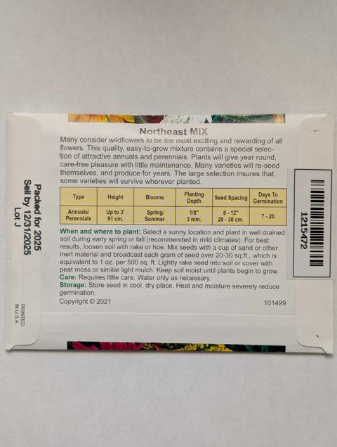 Pack of Wildflower Seeds