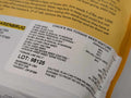 Label on Chick's Mix Forage Seeds
