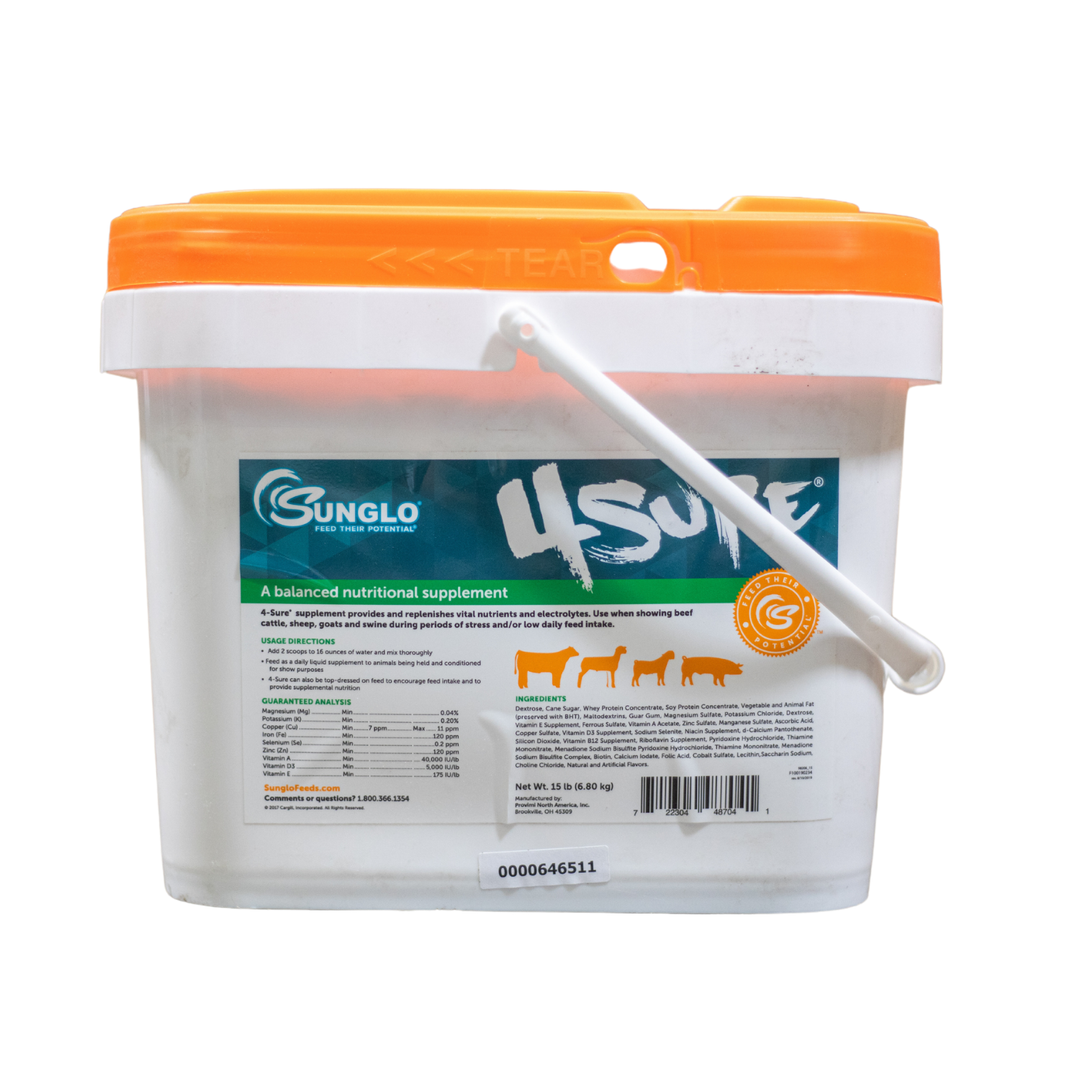 Sunglo 4-Sure Show Feed Supplement | The Mill
