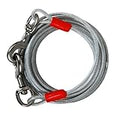 Aspen Pet Spen Pet Tie-Out Trolley with 20 ft galvanized steel cable for outdoor dog run, sturdy and durable outdoor pet leash system.
