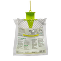 Rescue outdoor disposable fly trap with water-activated lure, designed for effective fly control in outdoor environments.