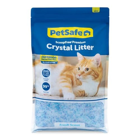 PetSafe® ScoopFree Premium Fresh Blue Crystal Cat Litter – 8 lb