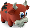 PetSport Naturflex Bull latex dog toy with durable, flexible design for playful chewing and fetching.