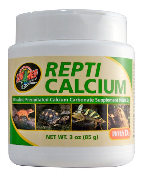 Zoo Med Repti Calcium with D3 Supplement for Reptiles and Amphibians 
