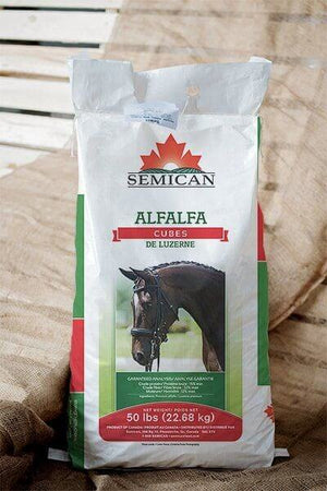 Semican Alfalfa Cubes Horse Feed