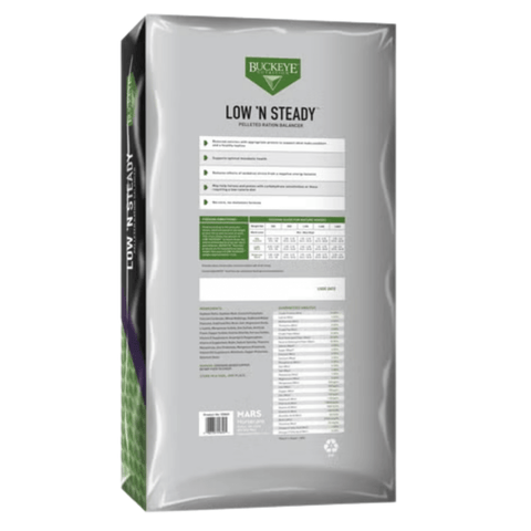 Buckeye Nutrition Low-N-Steady Ration Balancer