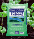 Coast of Maine Sprout Island organic seed starter in a garden setting, ready for planting with healthy seedlings.