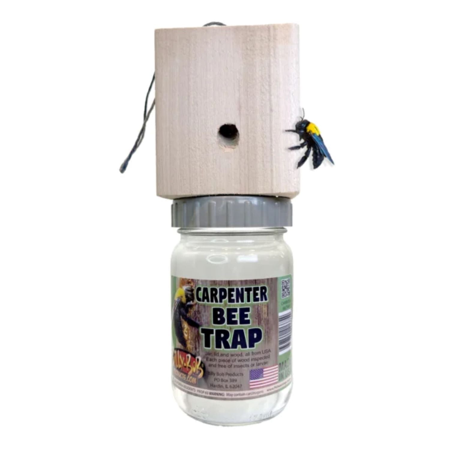 Billy Bob Carpenter Bee Trap - Thumbnail 4