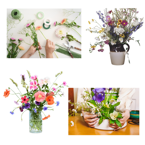Make a Cut Flower Arrangement 