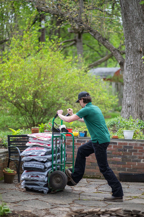 Mill delivery driver and mulch