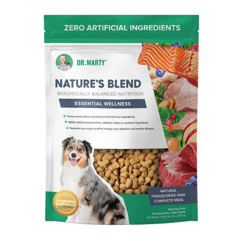 Dr. Marty Nature's Blend Essential Wellness Freeze Dried Raw Dog Food