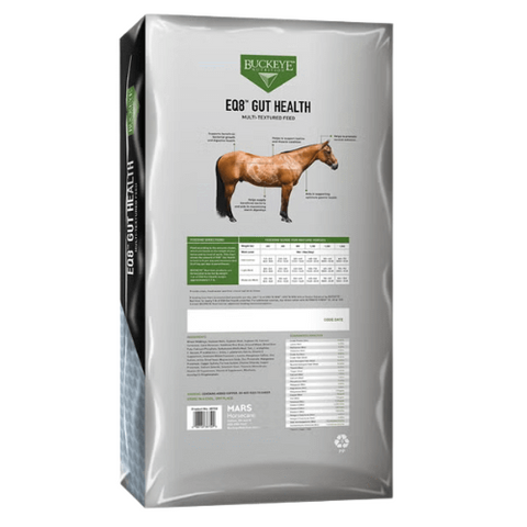 BUCKEYE™ Nutrition EQ8™ Gut Health Horse Feed