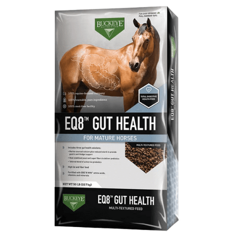 BUCKEYE™ Nutrition EQ8™ Gut Health Horse Feed