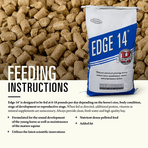 Hallway Feeds Edge 14 Horse Feed