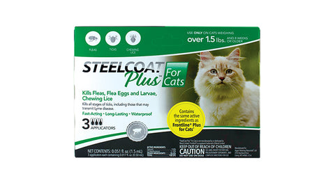 SteelCoat Plus® for Cats Over 1.5 lbs