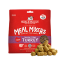 Stella & Chewy's Meal Mixers Tantalizing Turkey Recipe dog treats in an 18oz pack, designed as a tasty food topper for dogs.