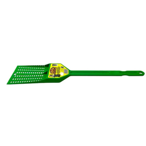 Green Billy Bob Flyswatter with Built-In Scoop
