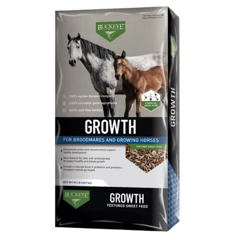 BUCKEYE™ Nutrition Growth Textured Sweet Horse Feed