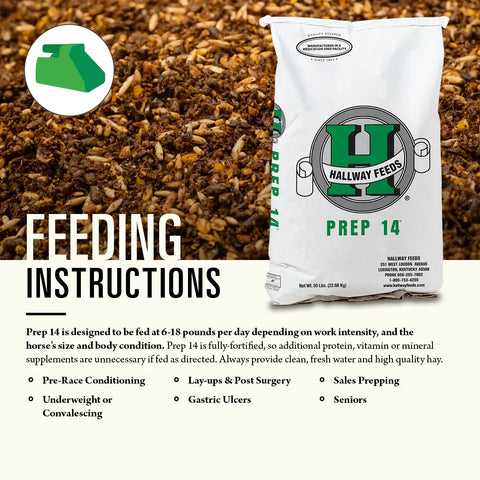 Hallway Feeds Prep 14 Horse Feed