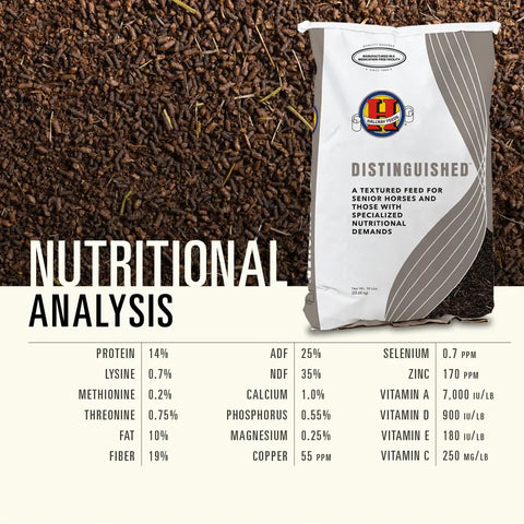 Hallway Feeds Distinguished Senior Horse Feed