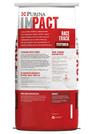 Purina Impact Race Track 12-8 Horse Feed