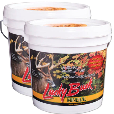 Lucky Buck Deer Mineral 20lb Bucket 