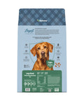 Loyall Life large breed dog food bag featuring chicken and brown rice recipe for adult dogs in 40 lb size