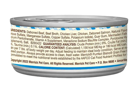 Merrick Purrfect Bistro Surf and Turf Canned Cat Food